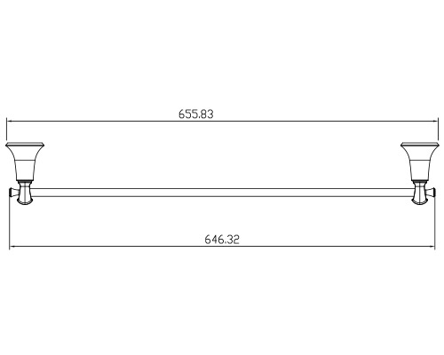 4007 Держатель полотенца(прямой)_2