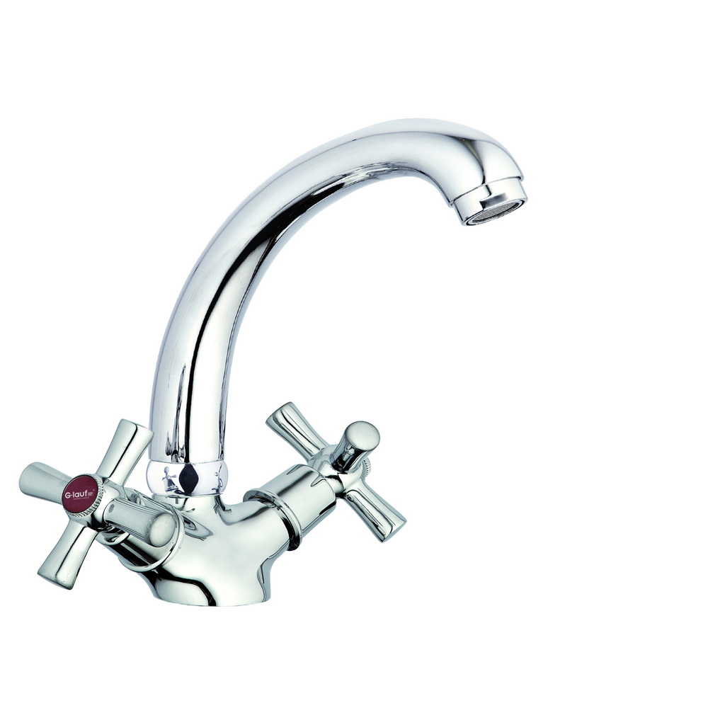 смес. G-Lauf кухня крест керамика литой излив