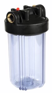 Фильтр/колба магистральный/прозрачная "1" Watermark BB10, картридж полипропилен