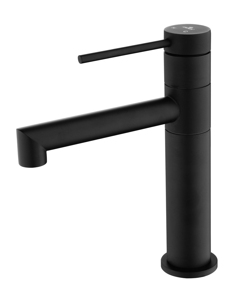 Смеситель KAISER Vita 43011-2 для раковины, латунь, чёрный матовый