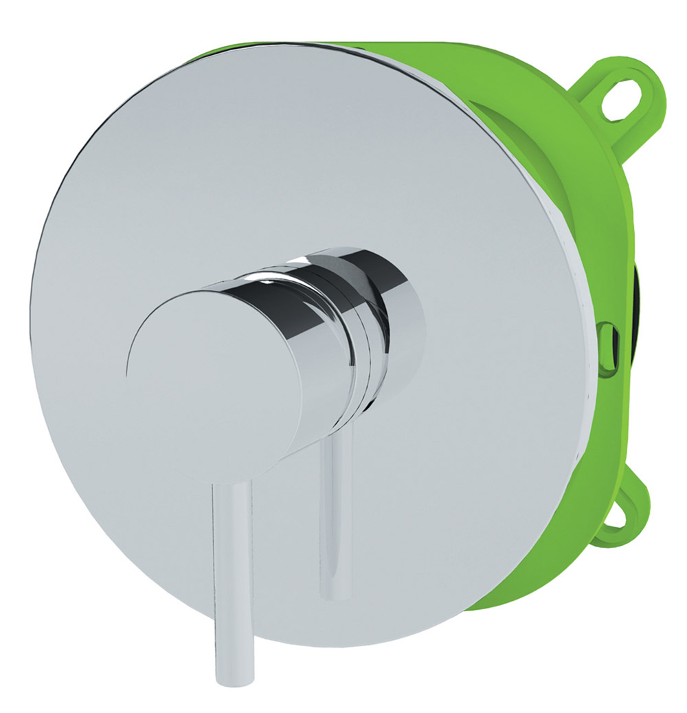 Смеситель KAISER Merkur 26117 для ванны и душа, латунь, хром, скрытый