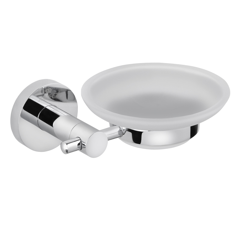 Держатель мыльницы(стекло) KAISER хром (латунь)