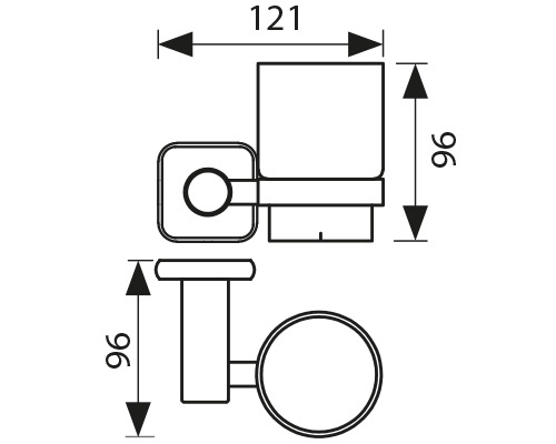 4705 Держатель стакана(стекло)_2