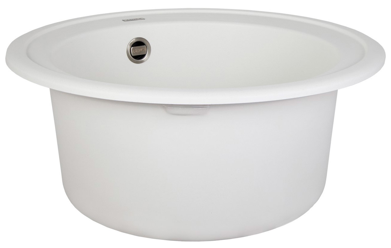 Мойка-Гранит "KAISER" (круглая) Ф510*220 белый