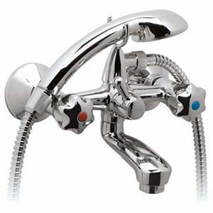 смес. VIDIMA "Вит" ванна к/н керамика (хром) 100мм