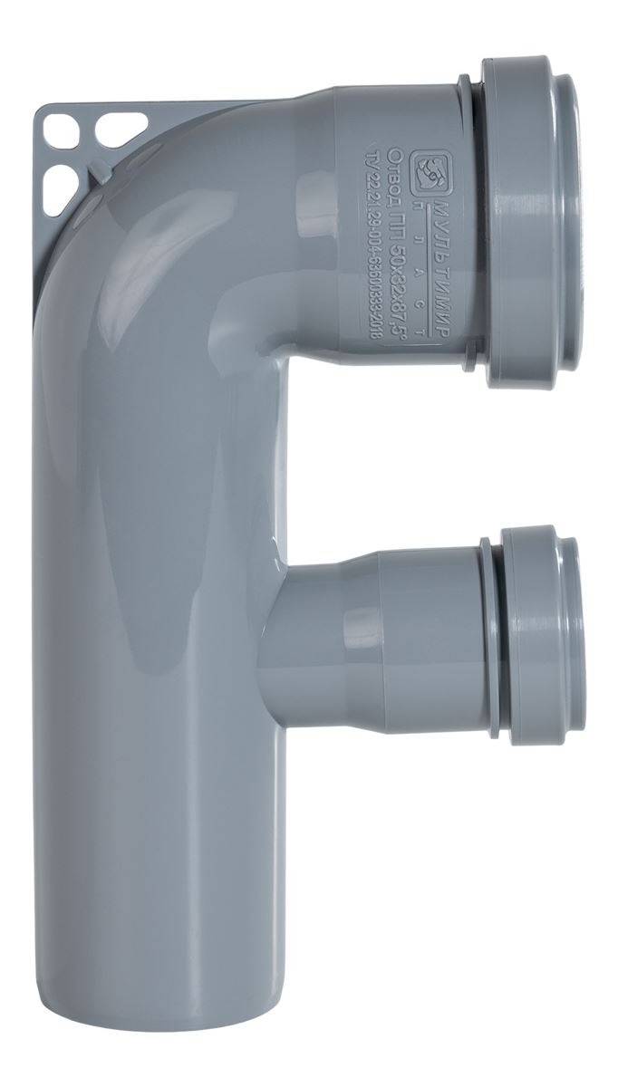 Отвод  50 с отводом на 32 х 90* ПП WaterMark 