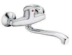 Смеситель VIKO  V-6906 для кухни, хром, излив , цинковый сплав