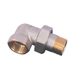 Американка 1/2" угловая (ник/латунь) WaterMark 