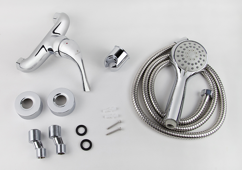 Смеситель KAISER Comba 48077 для душевой кабины, латунь, хром