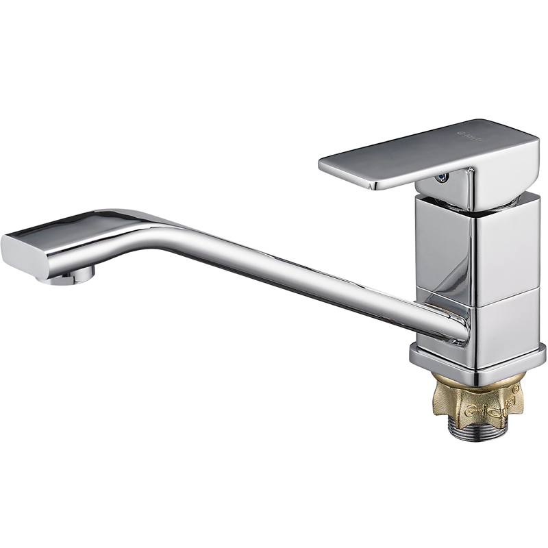 Смеситель G-lauf  GOR4-A058 для кухни, хром, излив поворотный, цинковый сплав