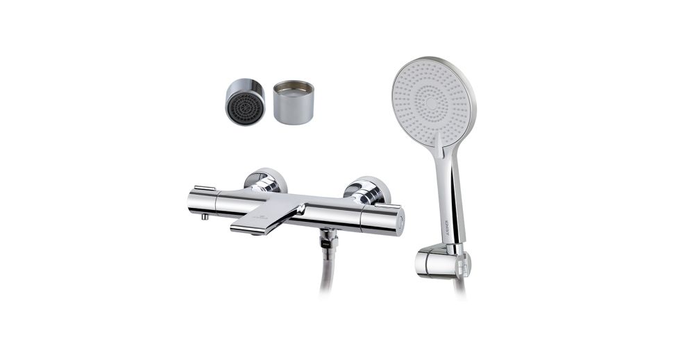 Экономия воды: аэраторы, экономичные душевые насадки и смесители с термостатом