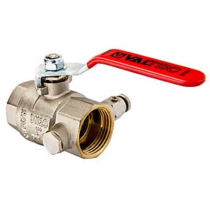 Кран шар. VALTEC 1/2" с ручным спуском