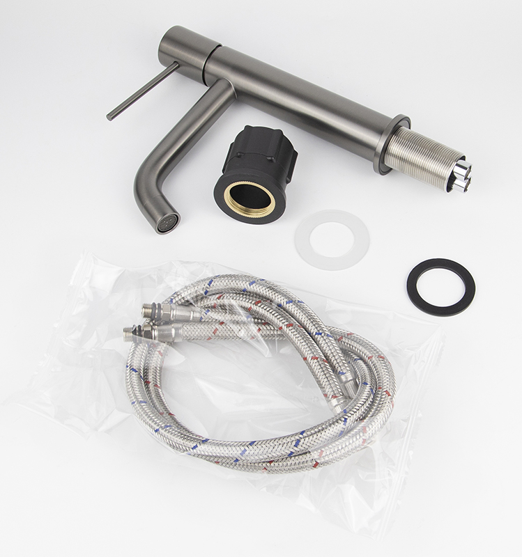 Смеситель KAISER Vita 43211-15 для раковины, латунь, воронёная сталь