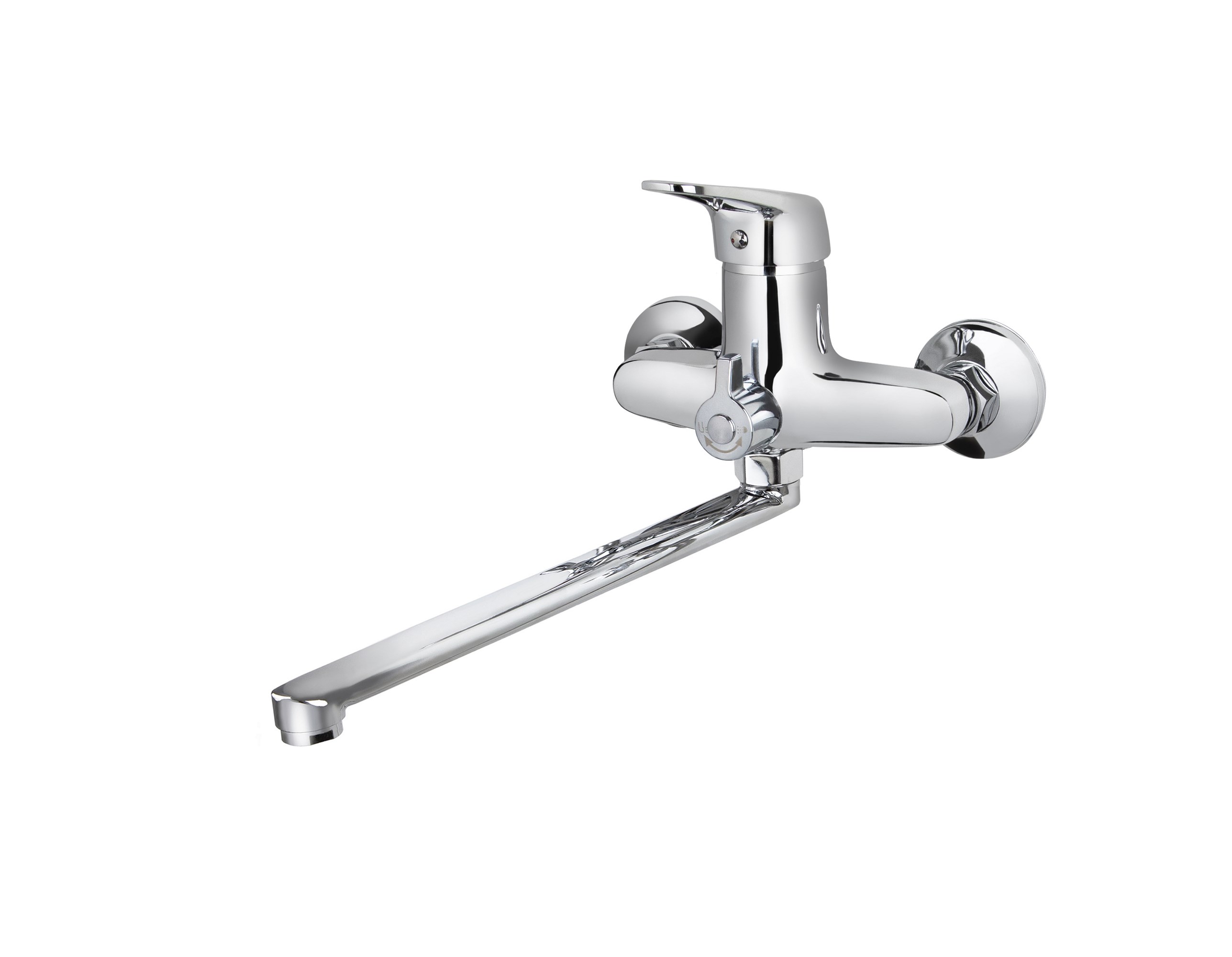 Смеситель VIKO  V-6935 для ванны и душа, цинковый сплав, хром, поворотный