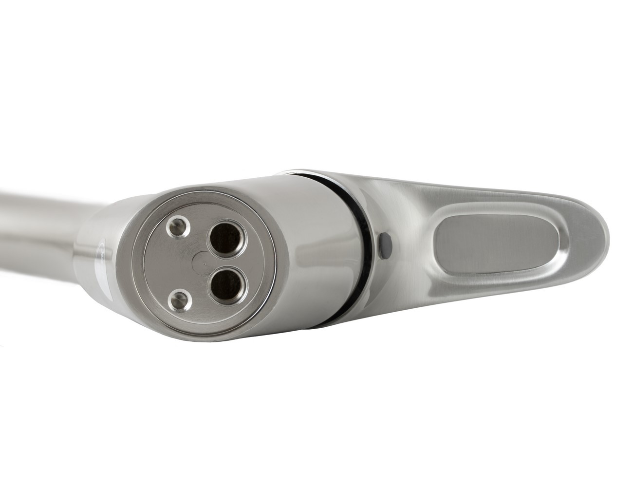 Смеситель KAISER County 55244-2 для кухни, серебро, излив поворотный, латунь