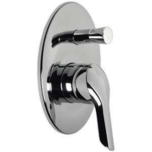 смес. VIDIMA "Сева II" ванна (хром) встраиваемый без акс.