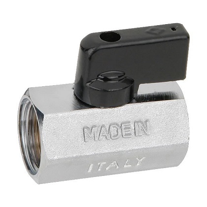Кран шаровой мини BUGATTI 1/2" г/г