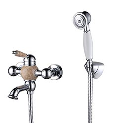 Смеситель Hansgrohe Stone 61222 для ванны и душа, латунь, хром, поворотный