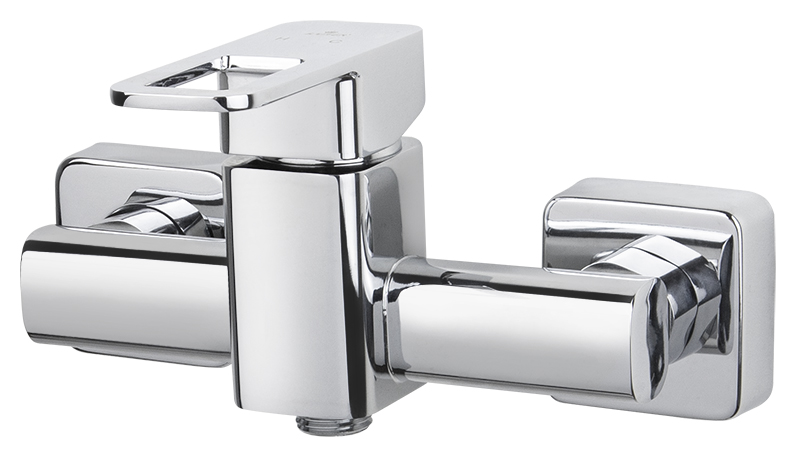 Смеситель KAISER Sharp 64077 для душевой кабины, латунь, хром