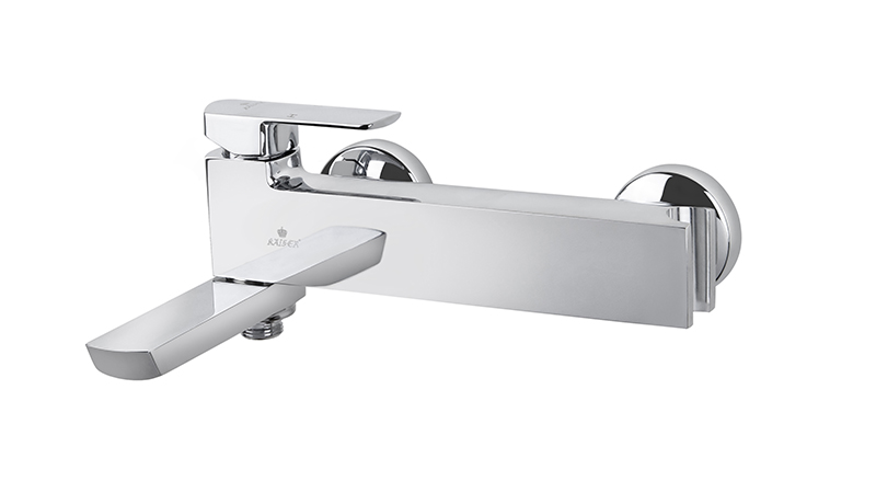 Смеситель KAISER Saga 53022 для ванны и душа, латунь, хром, поворотный