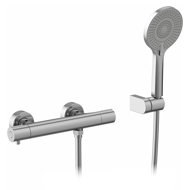 Смеситель KAISER Serio 05377 для душа с термостатом, латунь, хром