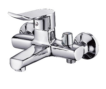 Смеситель VIKO  V-7202 для ванны и душа, цинковый сплав, хром, короткий