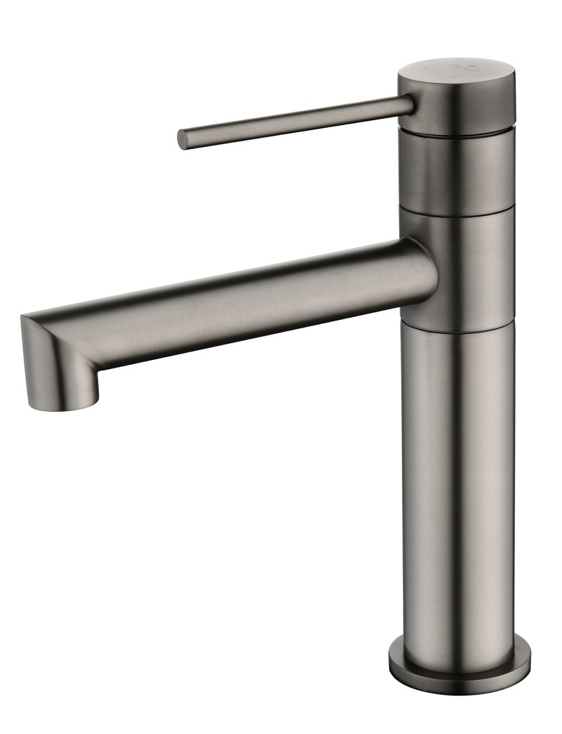 Смеситель KAISER Vita 43011-15 для раковины, латунь, Gun metal