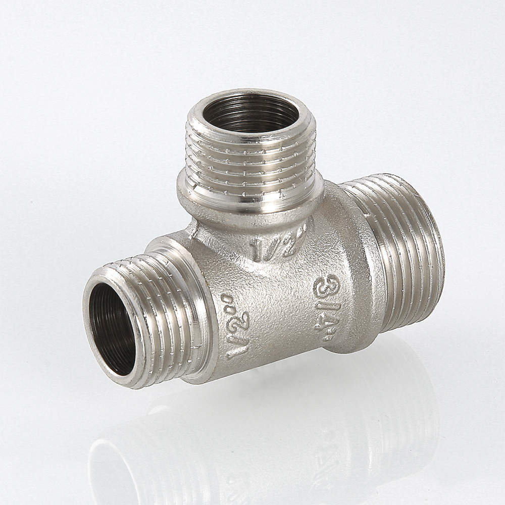 Тройник переходной VALTEC 3/4"х1/2"х1/2" нар.-нар.-нар.