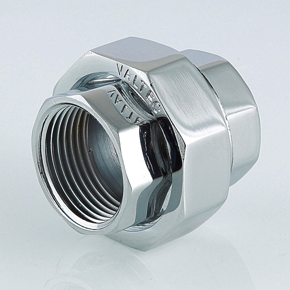 Муфта разъемная (американка) VALTEC 1" г/г (Хром) 