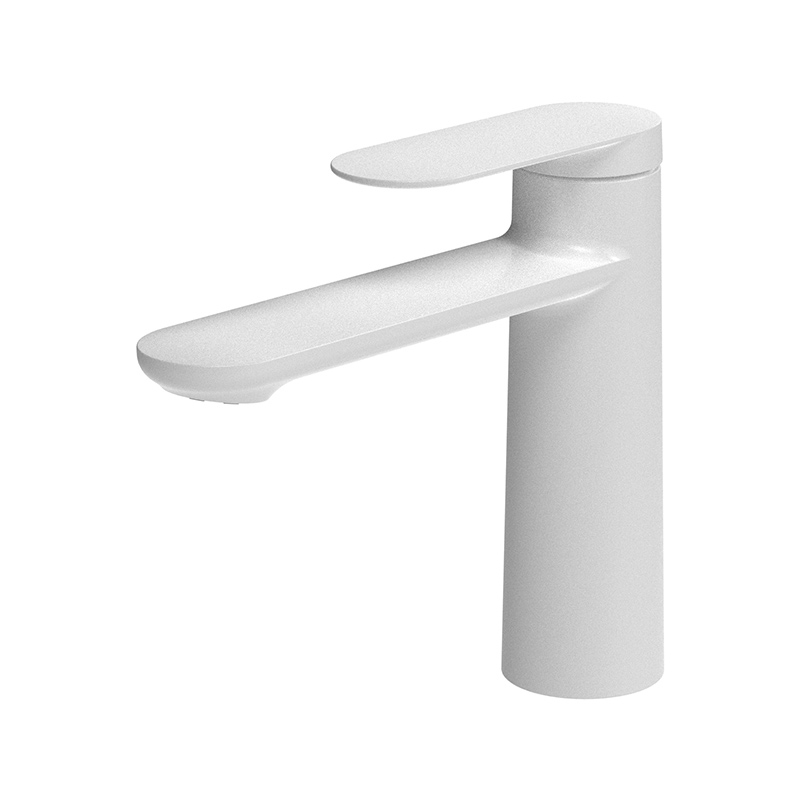 Смеситель KAISER Arena 33211-4 для раковины, латунь, белый матовый