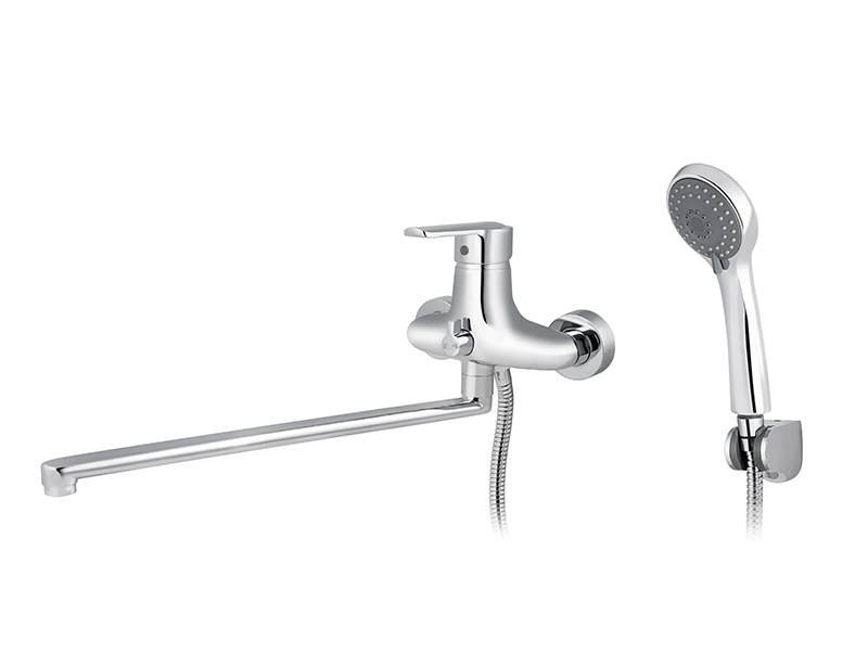 Смеситель KAISER Orbit 20055 для ванны и душа, латунь, хром, поворотный