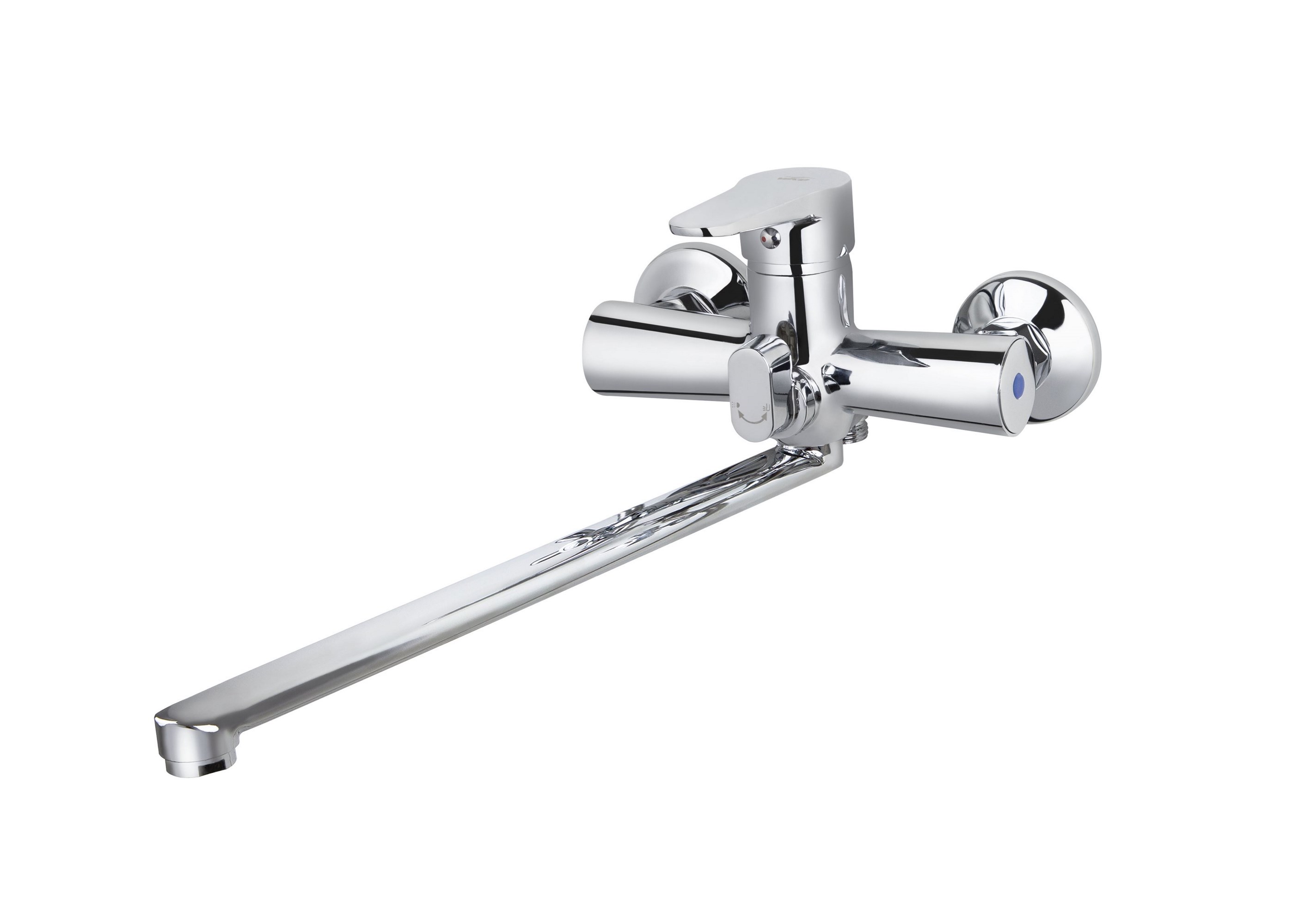 Смеситель VIKO  V-4805 для ванны и душа, цинковый сплав, хром, поворотный