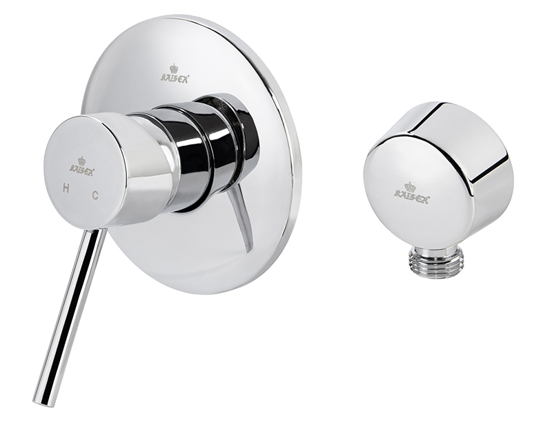 Смеситель KAISER Merkur 26017 для ванны и душа, латунь, хром, скрытый