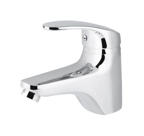 Смеситель VIKO для раковины Ø40 с гайкой, излив 11см 