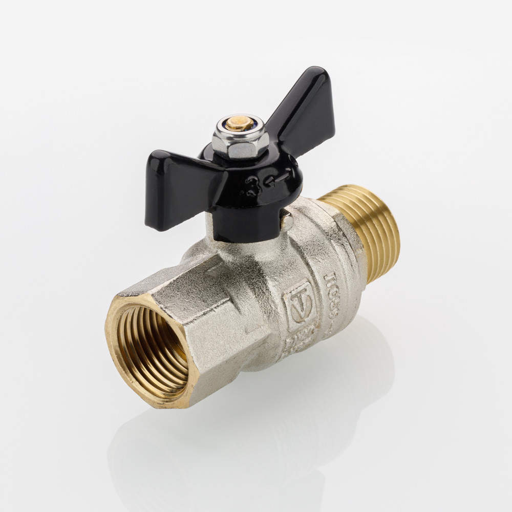 Кран шаровой VALTEC 1/2" г/ш, ГОСТ рукоятка-бабочка