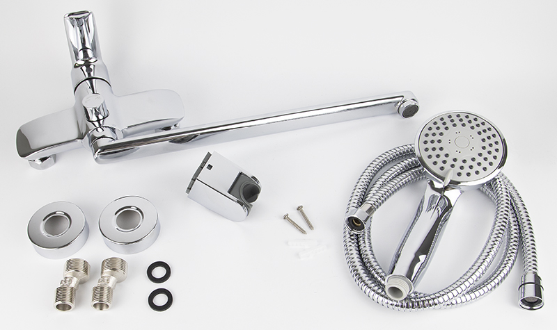 Смеситель KAISER Sena 74155 для ванны и душа, латунь, хром, поворотный