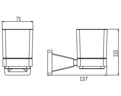 1035 Держатель стакана(стекло)_2