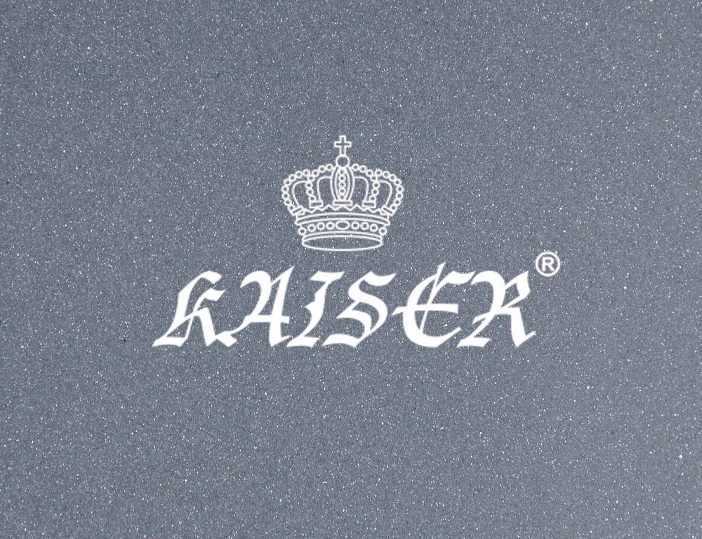 Мойка-Гранит "KAISER"  770x500x200 серый(овальная)