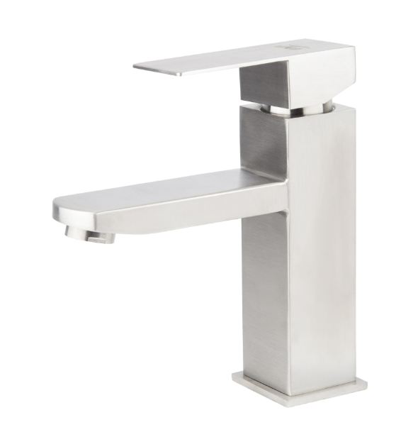 Смеситель VIKO для раковины Ø35, серебр, нерж. сталь