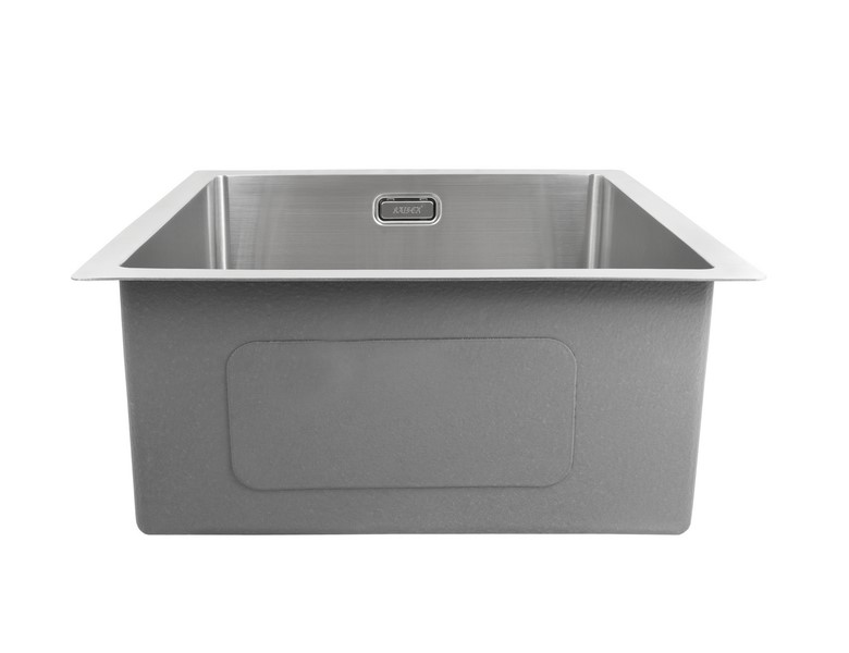 Мойка из нержавейки KAISER 440x440x200*2.0+1.2mm (цвет покрытия: сталь) /сифон