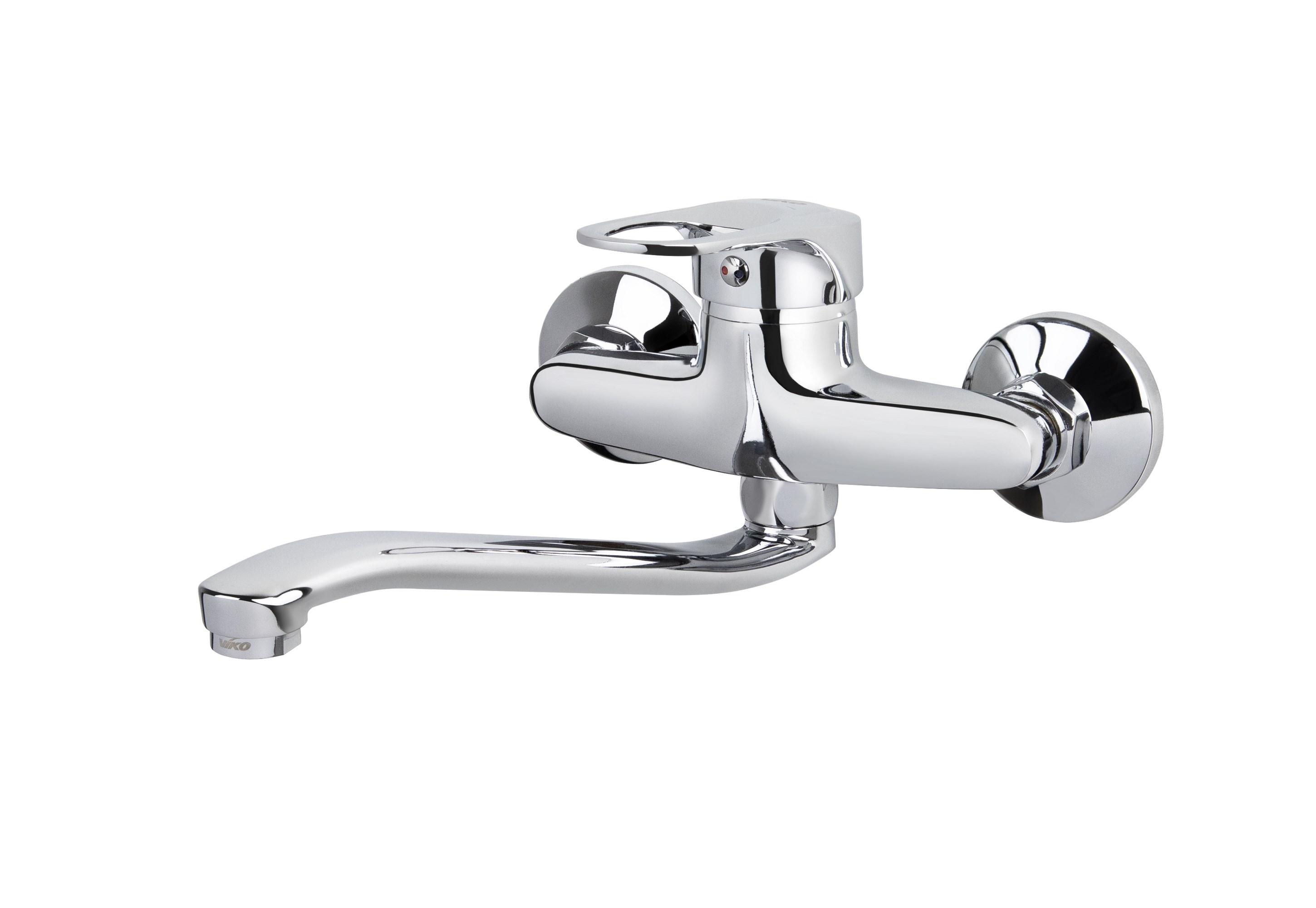 Смеситель VIKO  V-6606 для кухни, хром, излив поворотный, цинковый сплав