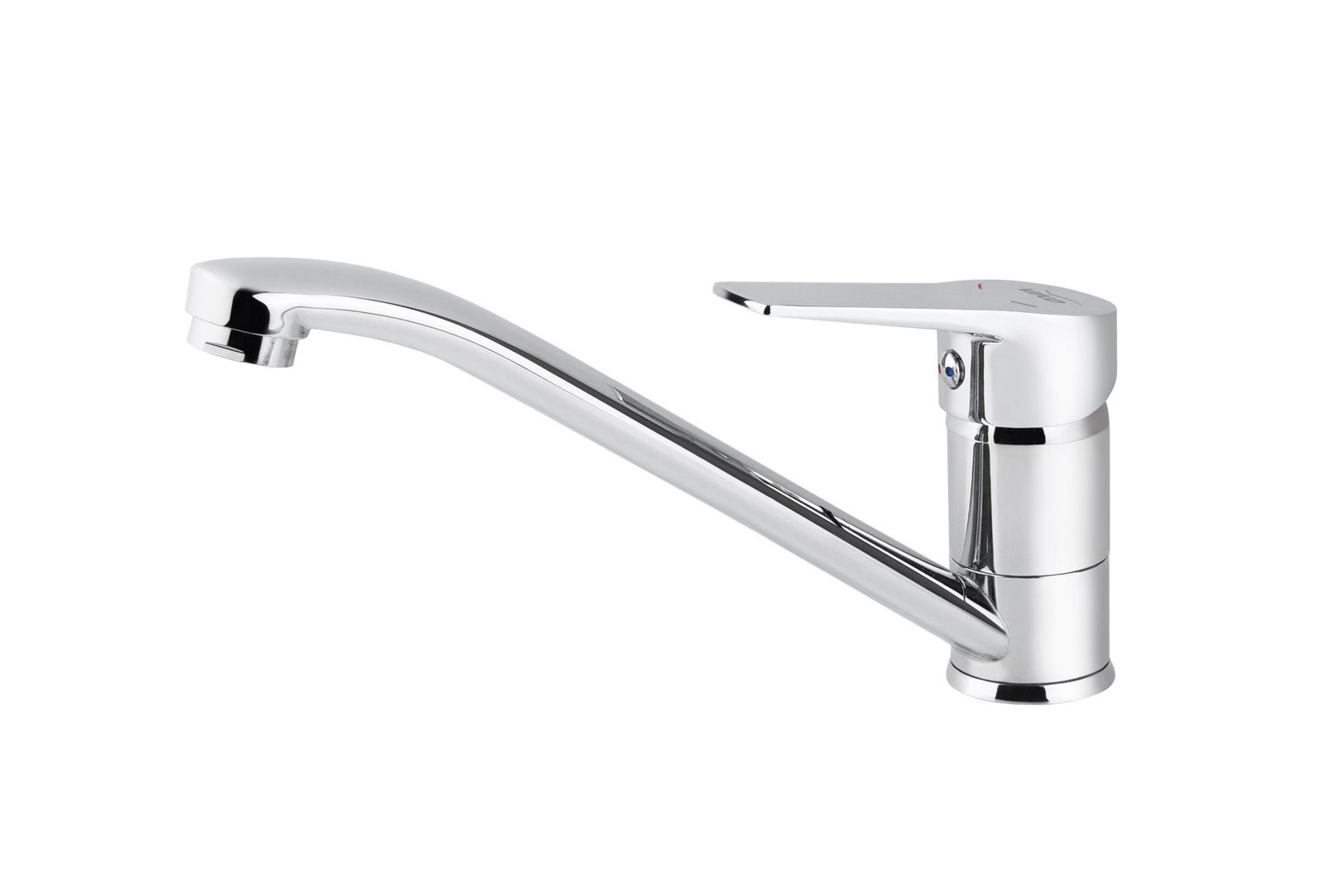 Смеситель VIKO  V-7113 для кухни, хром, излив поворотный, латунь