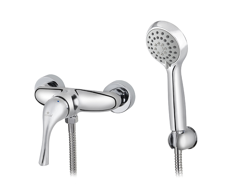 Смеситель KAISER Comba 48077 для душевой кабины, латунь, хром