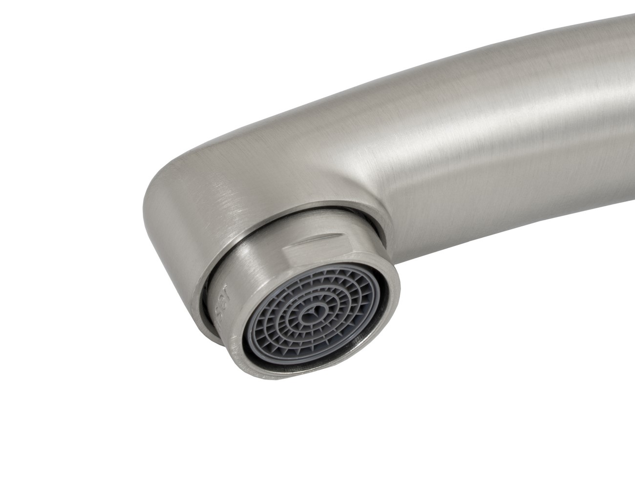 Смеситель KAISER County 55244-2 для кухни, серебро, излив поворотный, латунь