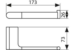 2700 Держатель туалетной бумаги_2 2700 Держатель туалетной бумаги_2