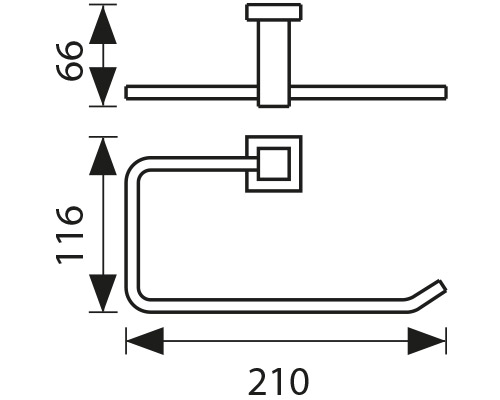 4301 Держатель полотенца_2 4301 Держатель полотенца_2