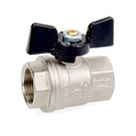 Кран шар. BUGATTI 1/2" г/г бабочка 