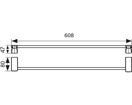 4507 Держатель полотенца(прямой)_2 4507 Держатель полотенца(прямой)_2
