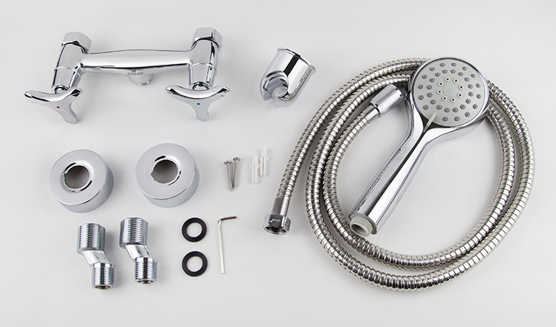 Смеситель KAISER Trio 57077 для душа, латунь, хром