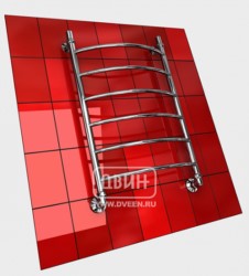 Полотенцесушитель ДВИН R 80/40 1"-1/2" Водяной (в сборе (К1))